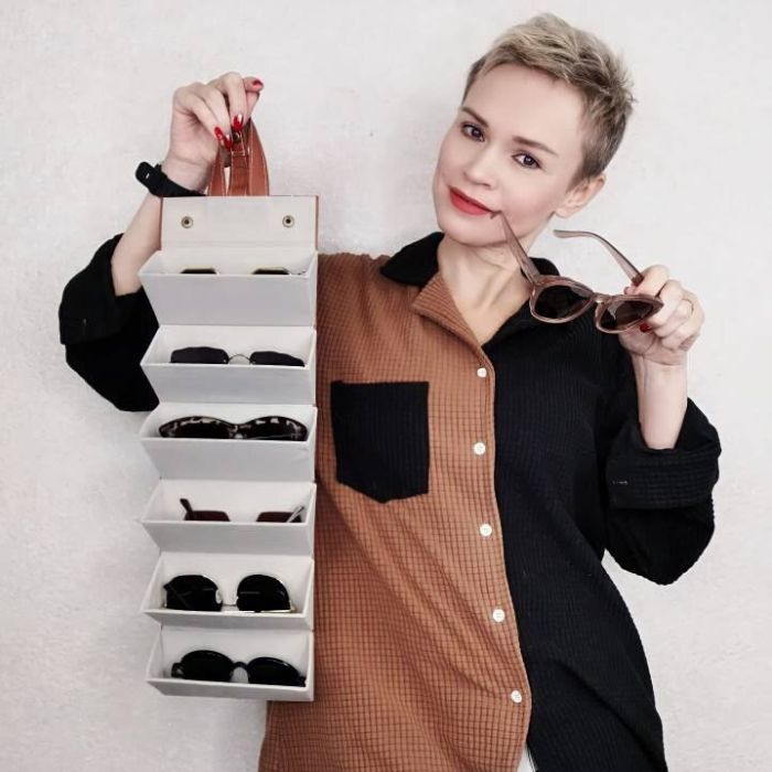 Etui-présentoir à lunettes