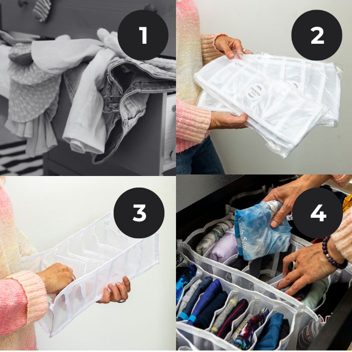 3 organisateurs à vêtements RangeVett™