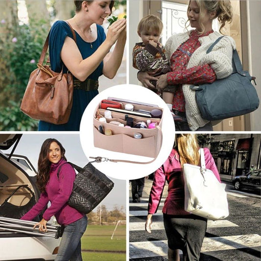 Rangement sac à main coloré - Lifestyle Paradis