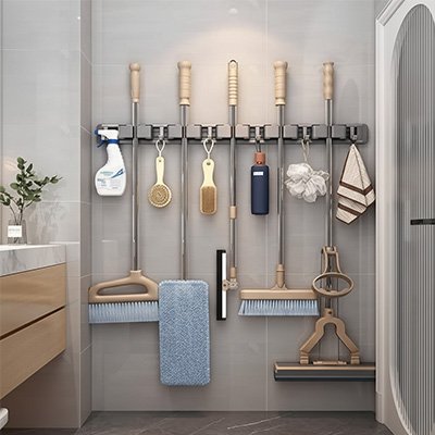 Porte balai mural | OrganizHome