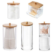 Boîte de Rangement Coton-Tige et Maquillage